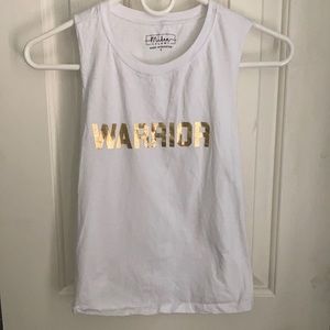 Workout muscle tank WARRIOR (S)
